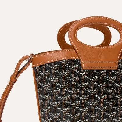 SAC BELUGA MINI Black & Tan
