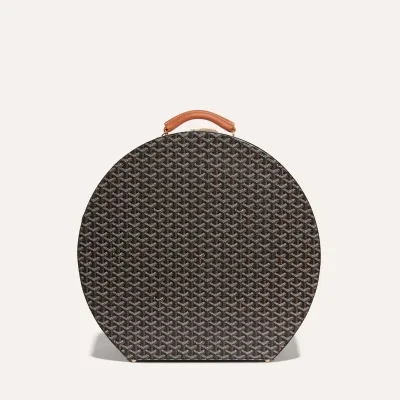 BOITE CHAPEAU Black & Tan