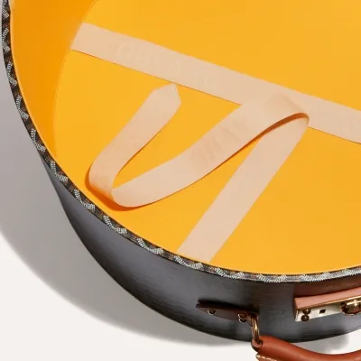 BOITE CHAPEAU Black & Tan