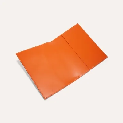 COUVERTURE CASTIGLIONE INITIALES ECO Orange