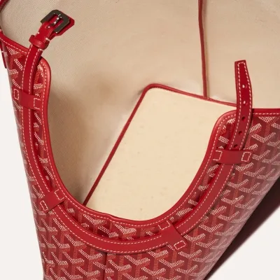 SAC CHIEN GRIS PM Red