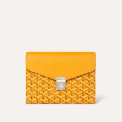 PORTEFEUILLE POCHETTE CHYPRE PM Yellow