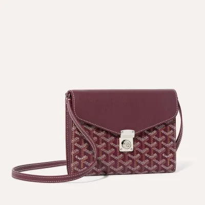 PORTEFEUILLE POCHETTE CHYPRE PM Burgundy