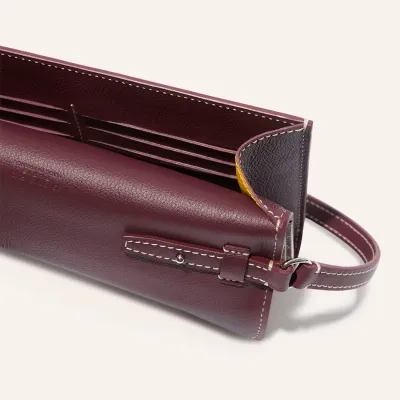 PORTEFEUILLE POCHETTE CHYPRE PM Burgundy