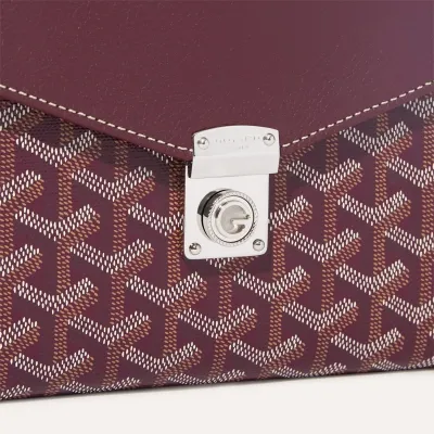 PORTEFEUILLE POCHETTE CHYPRE PM Burgundy
