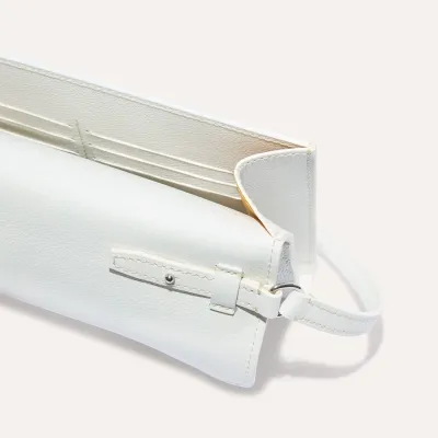 PORTEFEUILLE POCHETTE CHYPRE PM White