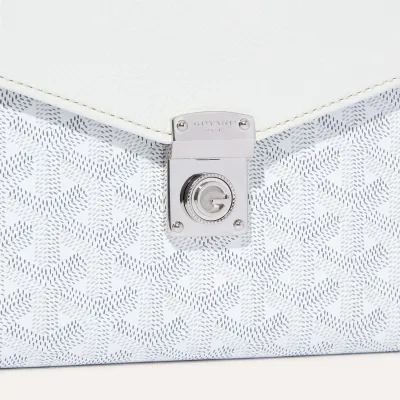 PORTEFEUILLE POCHETTE CHYPRE PM White