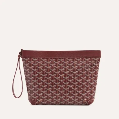 POCHETTE CONTI PM Burgundy
