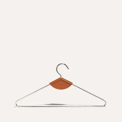 2 CINTRES LIVREE NICKEL Black & Tan