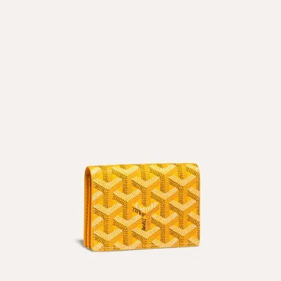 PORTE-CARTES MALESHERBES Yellow