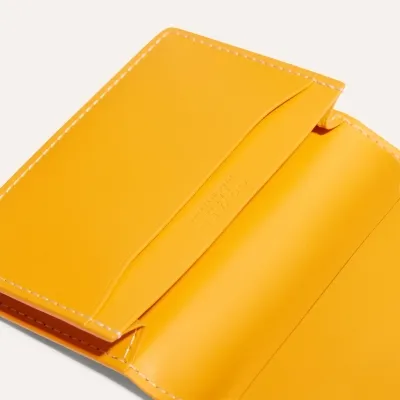 PORTE-CARTES MALESHERBES Yellow