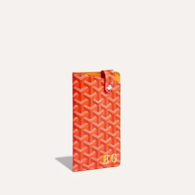 ETUI LUNETTES MONTMARTRE GM INITIALES ECO Orange