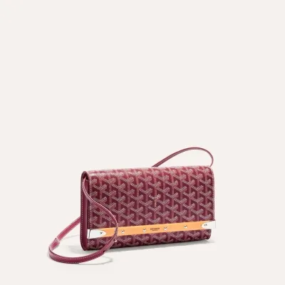 POCHETTE MONTE CARLO 2 PM Burgundy