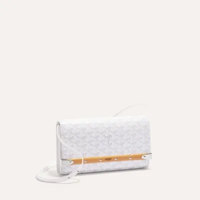 POCHETTE MONTE CARLO 2 PM White