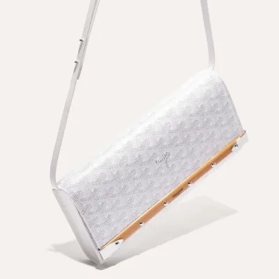 POCHETTE MONTE CARLO 2 PM White