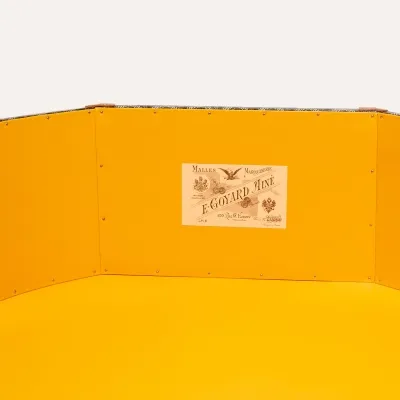 MALLE PANIERE PM Black & Tan