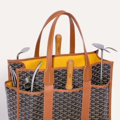 SAC VILLETTE MM JARDIN 2025 Black & Tan