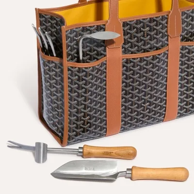 SAC VILLETTE MM JARDIN 2025 Black & Tan