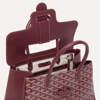 SAC CABAS SAIGON MM Burgundy