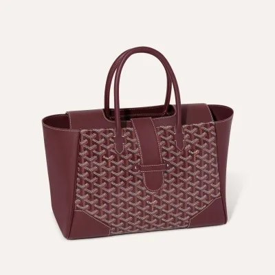 SAC CABAS SAIGON MM Burgundy