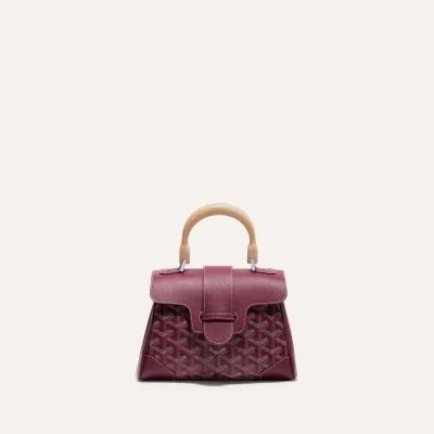 SAC SAIGON MINI SOUPLE Burgundy