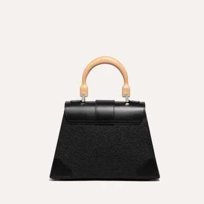 SAC SAIGON PM CUIR Black
