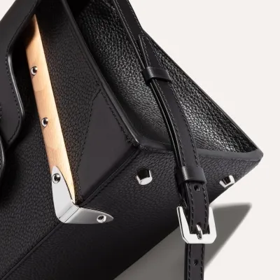 SAC SAIGON PM CUIR Black