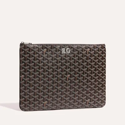 POCHETTE SENAT MGM INITIALES ECO Black