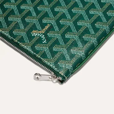 POCHETTE SENAT MM INITIALES ECO Green