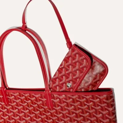 SAC SAINT LOUIS PM BANDES INITIALES Red