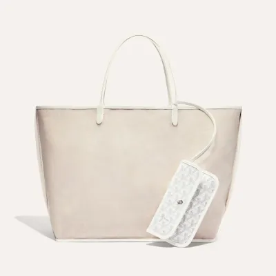 SAC SAINT LOUIS GM INITIALES White