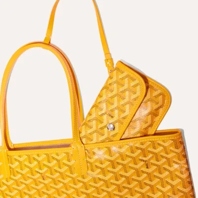 SAC SAINT LOUIS PM INITIALES Yellow