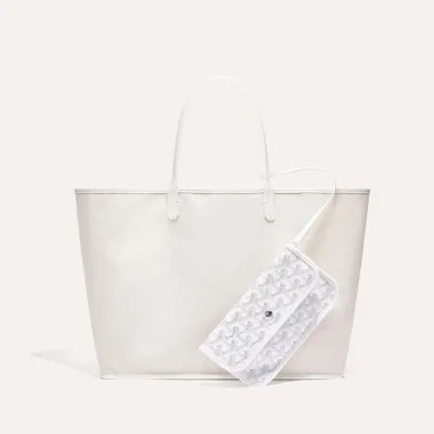 SAC SAINT LOUIS PM INITIALES White